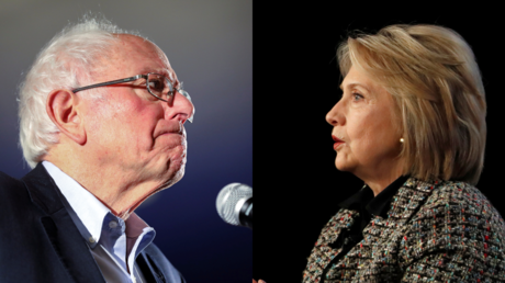Bernie Sanders and Hillary Clinton © Reuters / Scott Morgan and Mario Anzuoni
