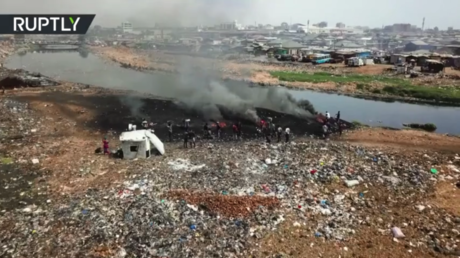 Toxic dump: First-world electronics scrapyard in Ghana puts THOUSANDS at risk of cancer