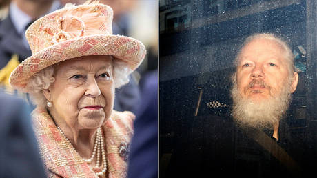 Queen Elizabeth II and Julian Assange © Reuters / Richard Pohle and Henry Nicholls