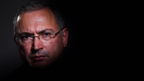 Former oil tycoon and head of Yukos, Mikhail Khodorkovsky in London, Britain. © REUTERS / Dylan Martinez