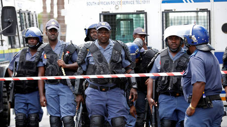 WATCH: South African university transforms into a flaming battleground as protests turn ugly