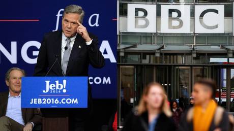 ‘Must be parody’: George W Bush’s brother ridiculed online after moaning about ‘incredibly rude’ BBC bias against BoJo’s Tories