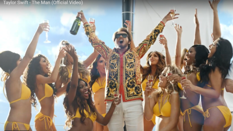 Screen: Taylor Swift - The Man (Official Video)/Youtube