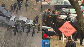 Two in custody after police CAR CHASE at Kansas City Chiefs Super Bowl LIV victory parade (VIDEO)