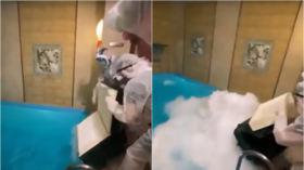 VIDEO shows how Moscow Instagram blogger’s deadly pool party with DRY ICE went HORRIBLY WRONG