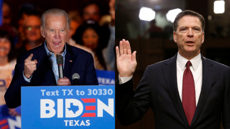 Biden turns his nose up at Comey endorsement, as anti-Trump officials flock to his campaign