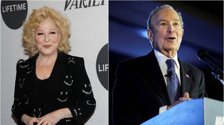 Plutocrat solidarity strikes again? Bette Midler goes ‘all-in’ for Bloomberg on Super Tuesday, gets roasted
