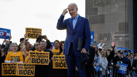 FILE PHOTO. Joe Biden in Kansas City, Missouri. ©REUTERS / Brendan McDermid