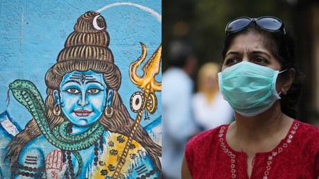 Leading by example: Indian deities don masks to ‘spread awareness’ about coronavirus