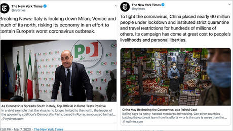 © Twitter / New York Times