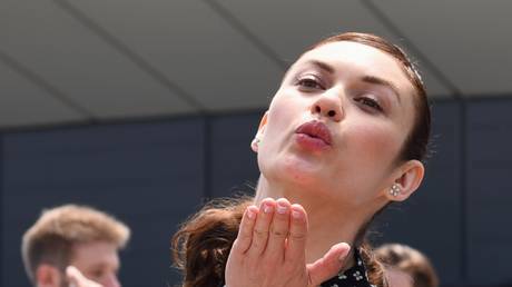 Actress Olga Kurylenko at the 71st Cannes Film Festival.© Sputnik / Ekaterina Chesnokova