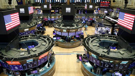 The floor of the the New York Stock Exchange