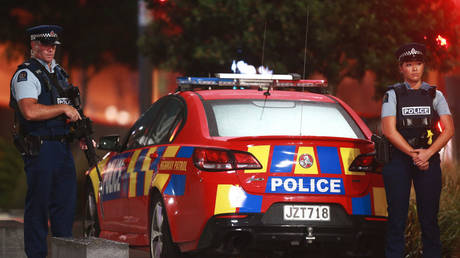 FILE PHOTO: Police officers in Wellington, New Zealand © Getty Images / Hagen Hopkins