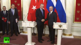 Russia & Turkey agree on de-escalation in Idlib, Syria, after Putin-Erdogan talks in Moscow