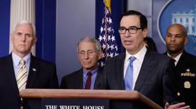 ‘Nobody knew Covid-19 would take off like it did’: Mnuchin says coronavirus looks like 10 to 12 week scenario