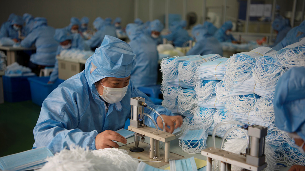 China's exports of key medical supplies rise to $1.5 BILLION amid global shortage of anti-virus ...