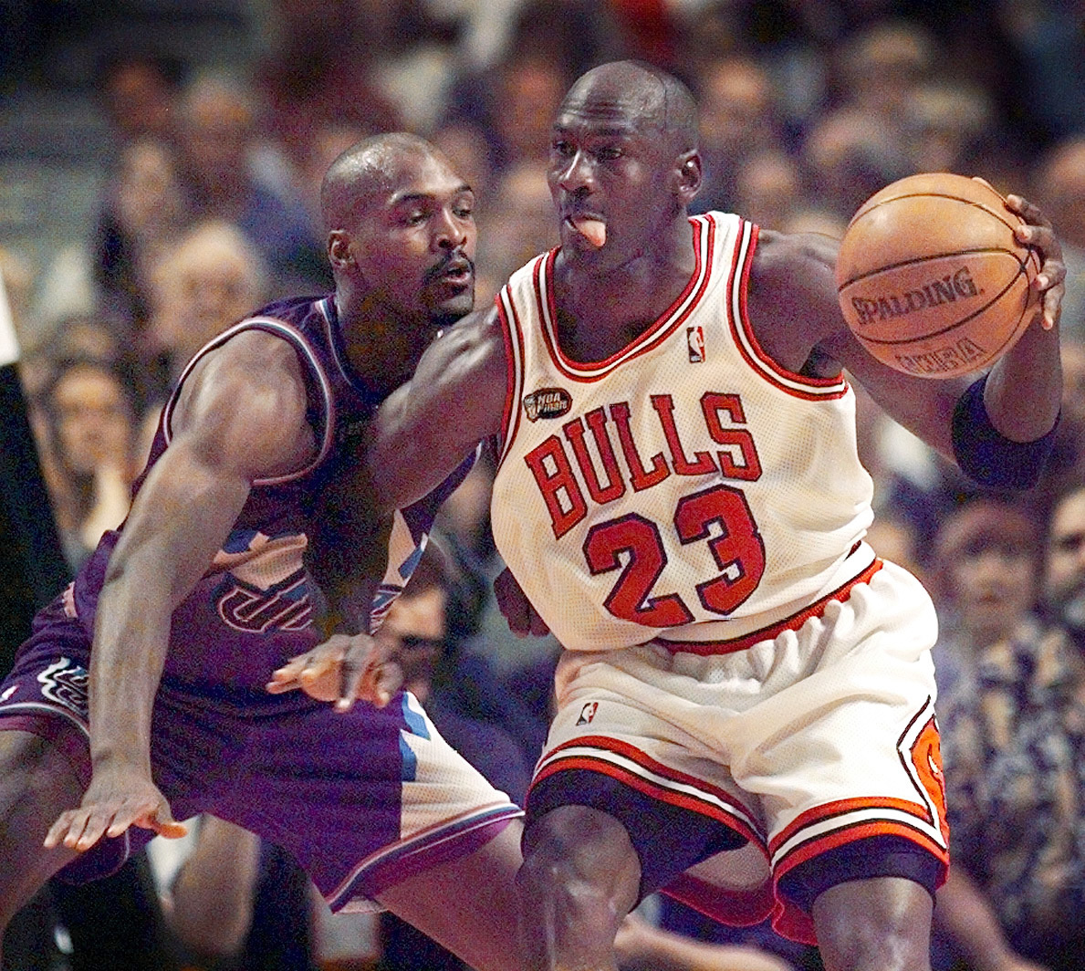 Jordan in the 1998 NBA Finals. © USA TODAY / Anne Ryan 