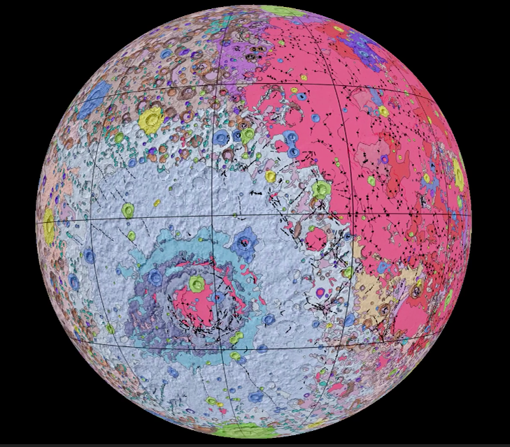 Moon’s geology revealed in greater detail than ever before in first all ...