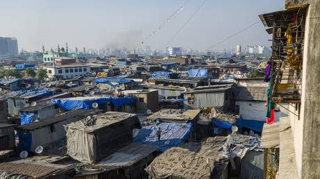 Dharavi Slum, Mumbai, Maharashtra, India, Asia