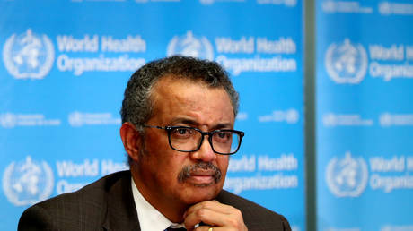 FILE PHOTO: Director General of the World Health Organization (WHO) Tedros Adhanom Ghebreyesus, Geneva, Switzerland, February 28, 2020