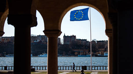 FILE PHOTO: Stockholm's city hall, April 2, 2020 © AFP / Jonathan NACKSTRAND