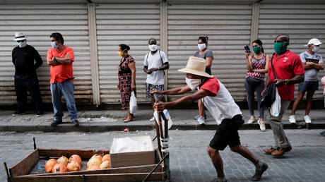 Downtown Havana, Cuba, April 6, 2020.