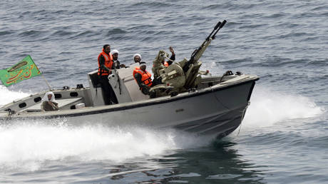 FILE PHOTO: Iranian boat take part in naval manoeuvres in Persian Gulf. © Reuters / IRNA