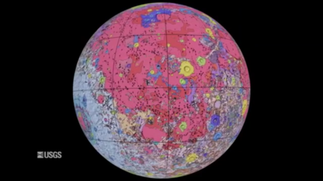 Moon&rsquo;s geology revealed in greater detail than ever before in first all-inclusive map (PHOTOS, VIDEO)