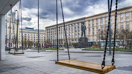 Moscow during lockdown