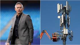 'Right up there with Flat Earth': Football pundit Lineker pans conspiracy theory linking 5G technology to coronavirus pandemic