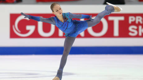 Alexandra Trusova © REUTERS/Antonio Bronic