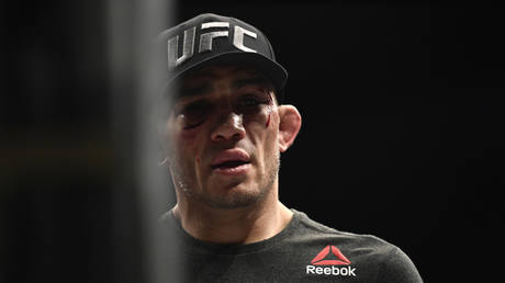 Tony Ferguson following his UFC 249 fight / Getty Images / AFP / Douglas P. DeFelice