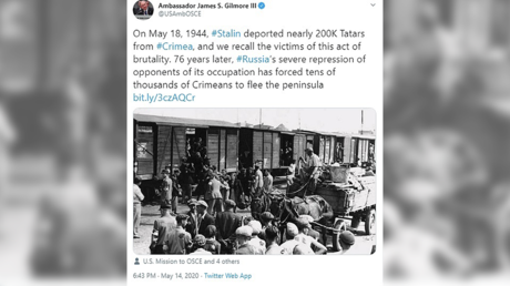 In major gaffe, US envoy MISTAKES Holocaust victims for Crimean Tatars… and he is NOT the first to do it