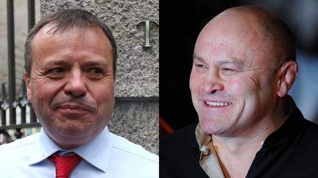 Ding! Ding! Round 1: Ex-England rugby star challenges Arron Banks to boxing match to settle Twitter spat