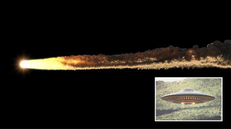 Residents joke about ALIEN INVASION as fiery UFO spotted in the skies above Victoria, Australia (VIDEOS)