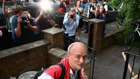 Dominic Cummings, special advisor to British Prime Minister Boris Johnson © REUTERS/Hannah McKay