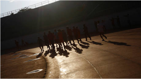 A group of LGBT athletes in training. © Reuters