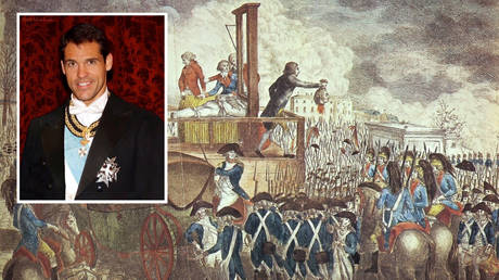 ‘Heir of Louis XVI’ mercilessly ROASTED after appealing for protest-damaged statue of guillotined king to be repaired