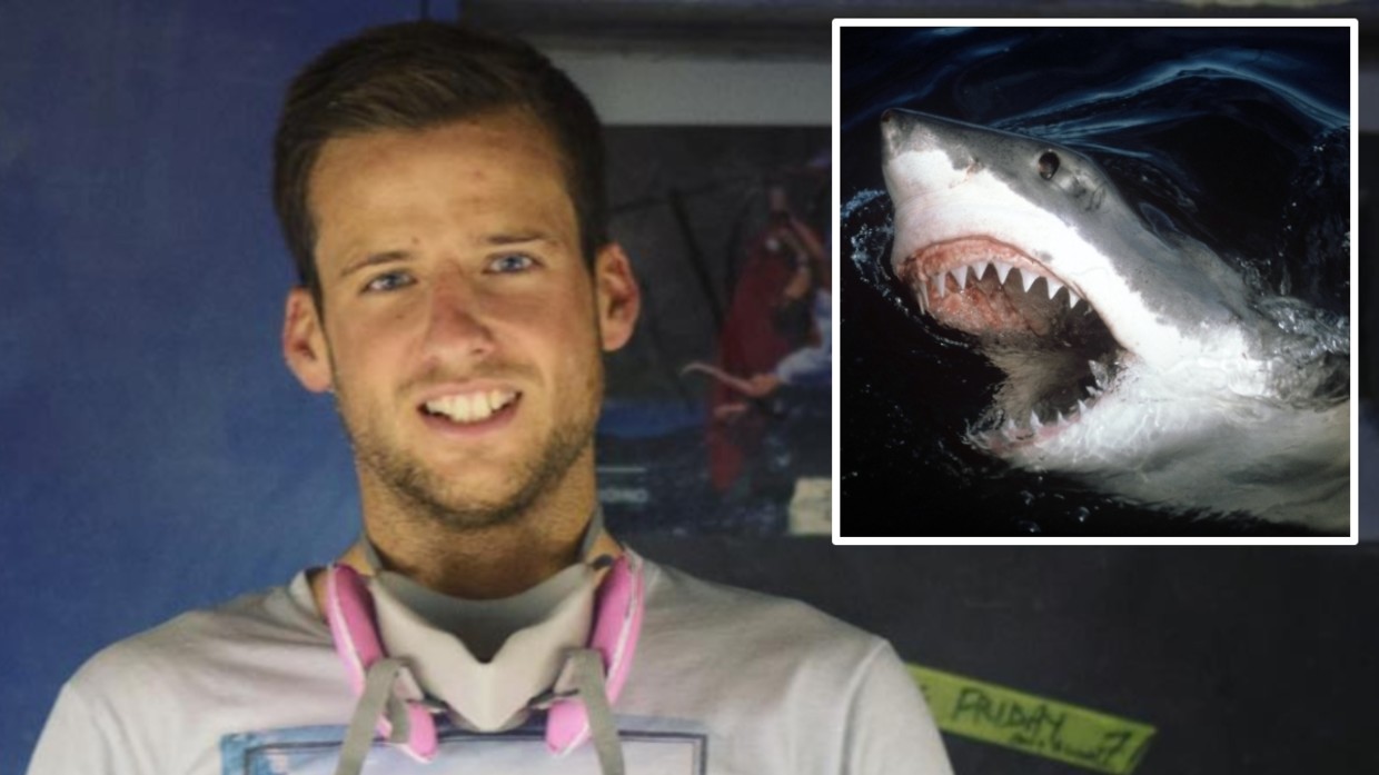 Surfer KILLED By Great White Shark After Riding The Waves At Beach ...