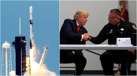 Florida sheriff refuses to stop Americans from witnessing historic manned space launch as NASA urges everyone to watch it online