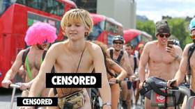 Get your kit off: World Naked Bike Ride organizers say all-day exposure for NUDE cycling is 'best thing that could happen' (VIDEO)