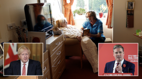 Row erupts between BoJo and Labour, as Covid-19 guidance saying care homes ‘unlikely’ to become infected re-emerges