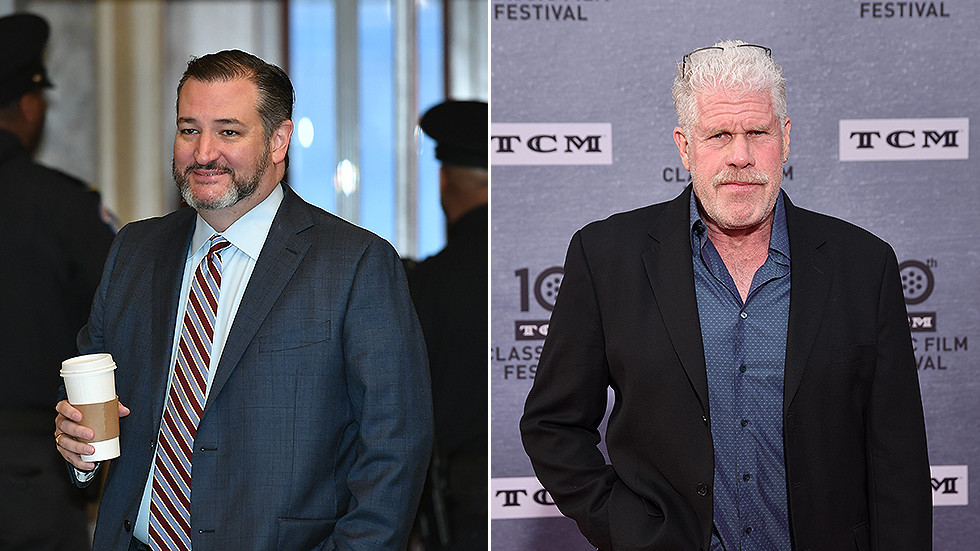 'You up for it?' Ted Cruz wants to see 'Hellboy' Ron ...