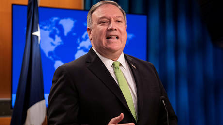 FILE PHOTO: U.S. Secretary of State Mike Pompeo