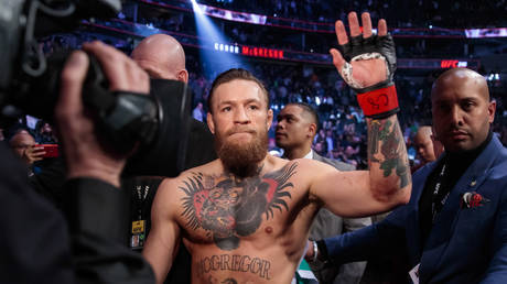 Conor McGregor at UFC 246: ©Mark J. Rebilas-USA TODAY Sports via Reuters