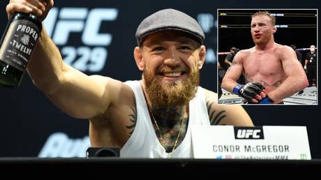 Conor McGregor and Justin Gaethje © Getty Images / Zuffa LLC
