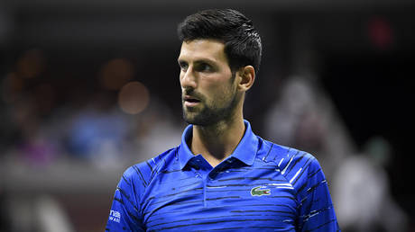 Novak Djokovic at last season's US Open. ©  USA Today Sports