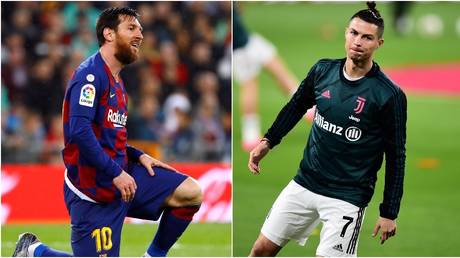 Lionel Messi and Cristiano Ronaldo. © Reuters
