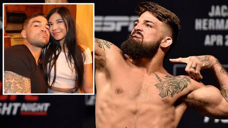 Mike Perry and his girlfriend Latory Gonzalez