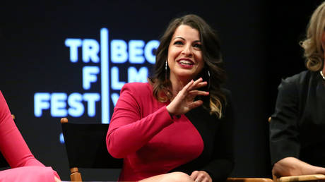 FILE PHOTO: Anita Sarkeesian at the screening for "Netizens" during the 2018 Tribeca Film Festival at SVA Theatre on April 22, 2018 in New York City